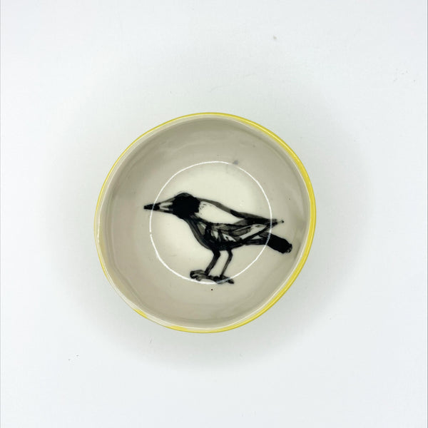 Forrest Road Studios - Porcelain Hand Painted Slip Cast Small Dish (tjac007)