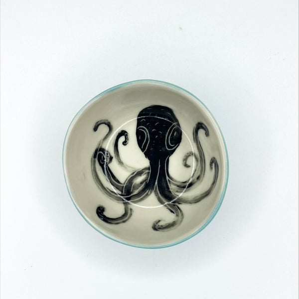 Forrest Road Studios - Porcelain Hand Painted Slip Cast Small Dish (tjac007)