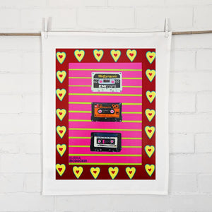 Elisha McGuckin - 'The Original Love Collection' Tea Towel (emc017)