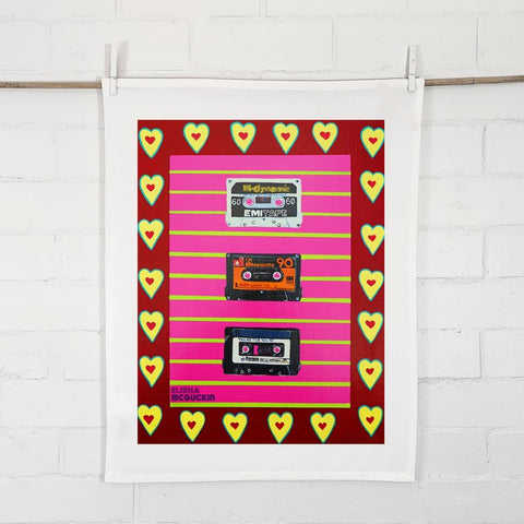 Elisha McGuckin - 'The Original Love Collection' Tea Towel (emc017)