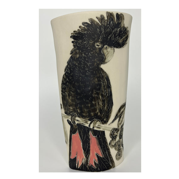 Forrest Road Studios - Porcelain Hand Painted XL Vase (tjac018)