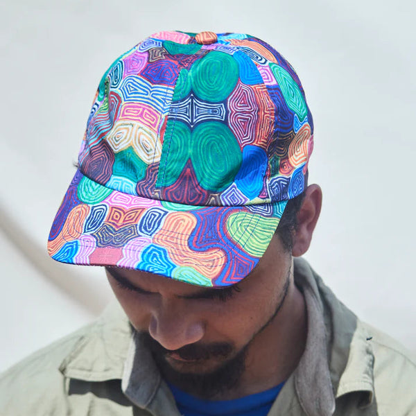 Juluwarlu - The Rocky Pools Cap - Design by Aneisha Larry & Judith Coppin (m/jul064)