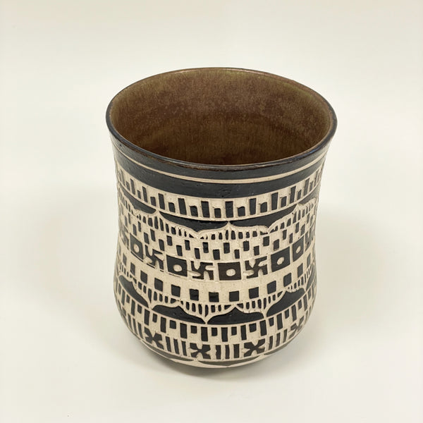 Sakshi Agarwal - Hand-carved Tumbler, 2025 (sag005)