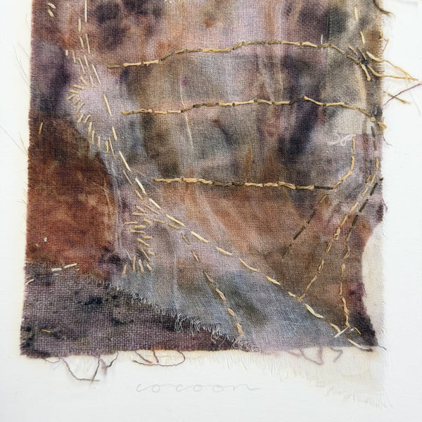 Sharon Clifford - 'Cocoon' Botanical Stitch Collages (scl009)