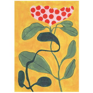 Louise Hamill - Spotty Tulip A3 Print (lha005)