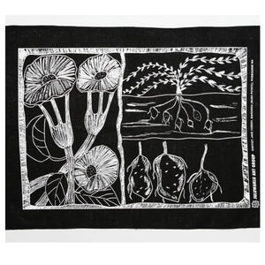 Juluwarlu - Screen Printed Tea Towel (m/jul012)