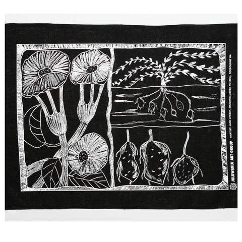 Juluwarlu - Screen Printed Tea Towel (m/jul012)