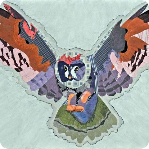 Benn Francis - Barn Owl Single Coaster (bfr014)