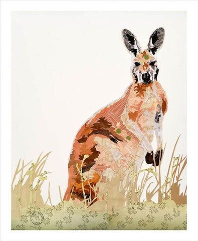 Benn Francis - Kangaroo Limited Edition A3 Print (bfr018)