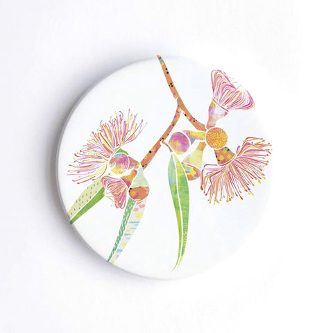 Braw Paper Co. - Gum Blossom Ceramic Coaster (tri009)