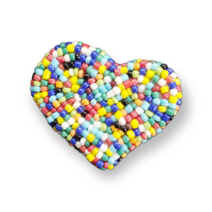 Cynthia Poh - Rainbow Heart Brooch (cpoh017)