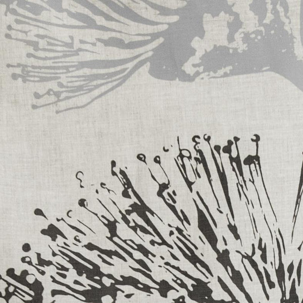 Elwyn Morgan - Mallee Tablecloth Charcoal Hemp/Organic Cotton (emo003)