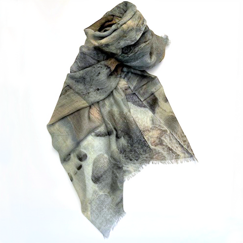 Chrisea Designs - 'Strata' Wool/Silk Wrap (cde036)