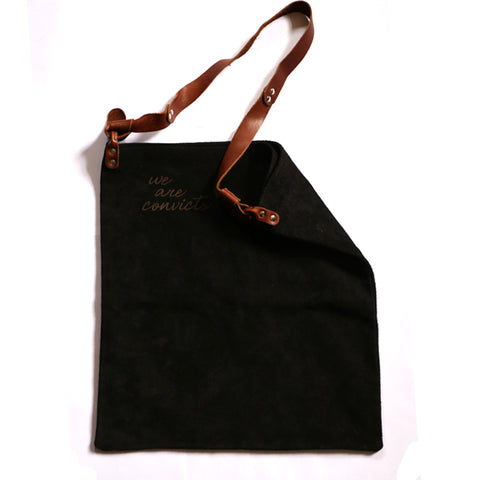 Convict Bags - Joe Unisex Leather Satchel (cbag090)