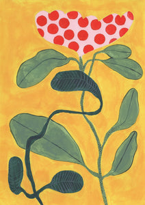 Louise Hamill - Spotty Tulip A3 Print (lha005)