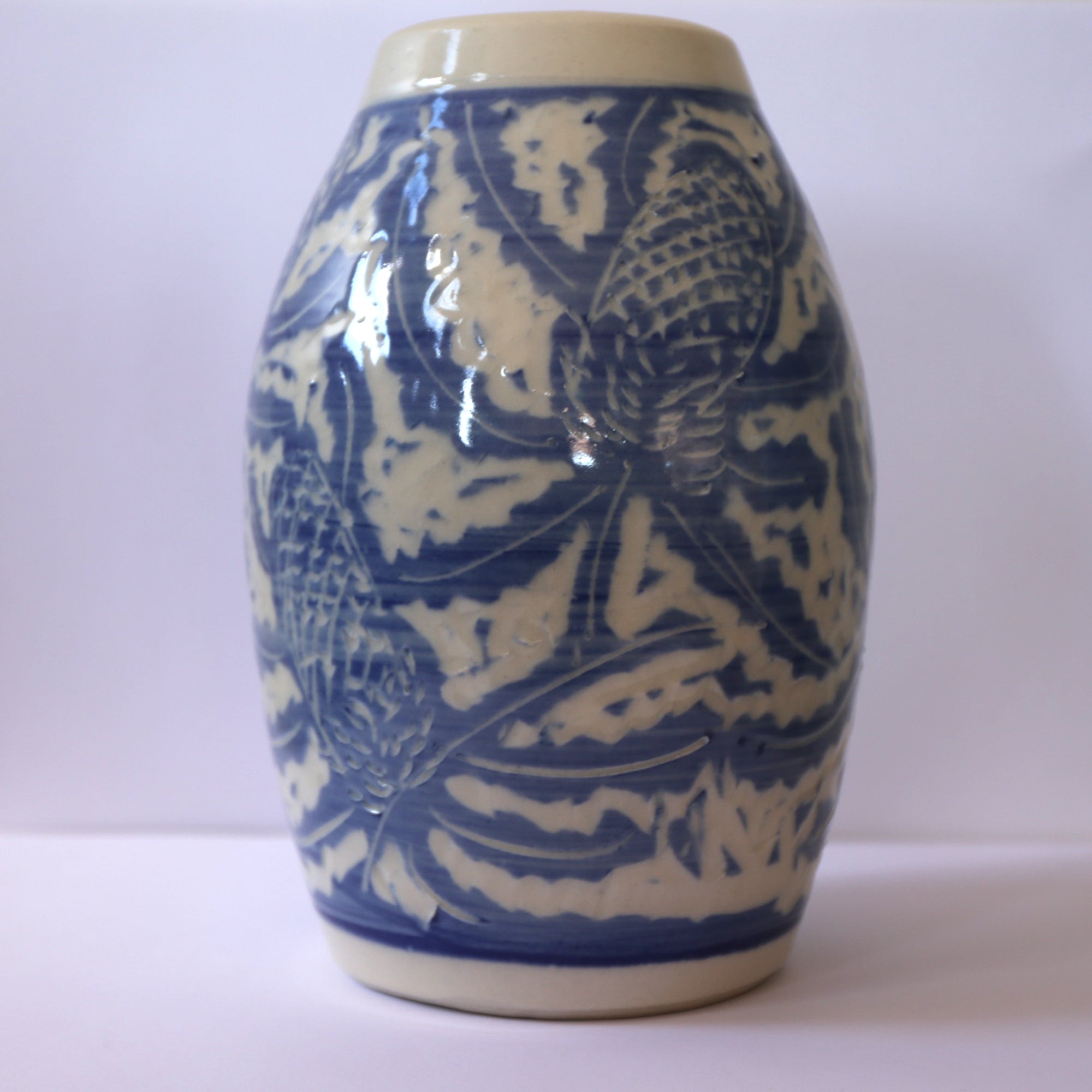 Garry Zeck - Large Banksia Vase (gze165)